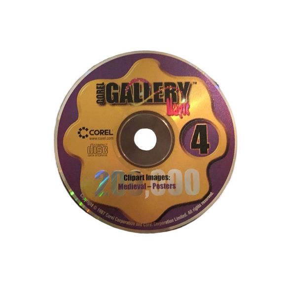 Corel Gallery Magic 200,000 Clipart 8 CDs boxset (Win31) (1998) (Eng). N… - Picture 7 of 11
